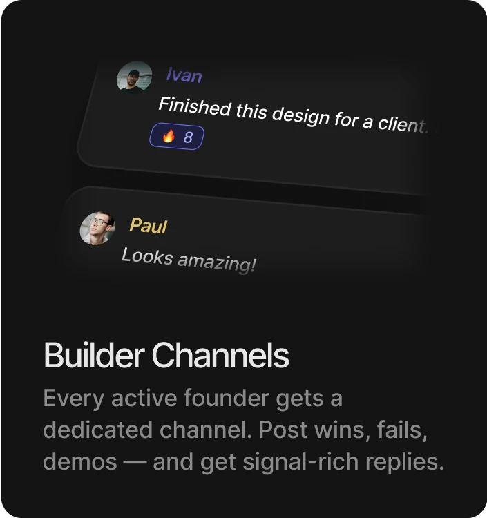 Builder Channels
