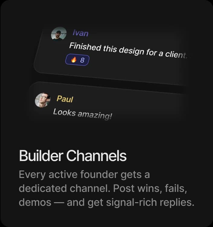 Builder Channels